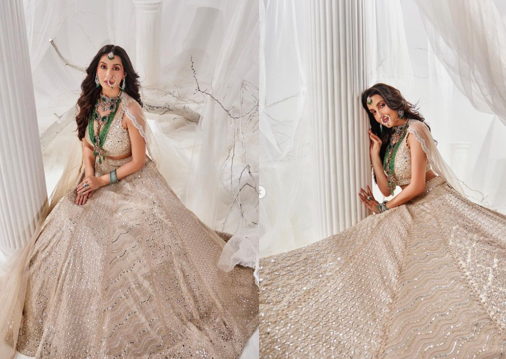 Nora Fatehi Ethnic Look