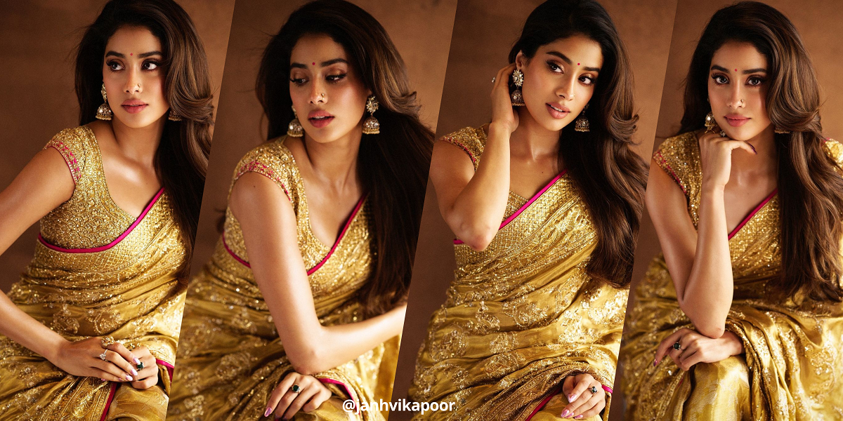 Janhvi Kapoor Saree Look