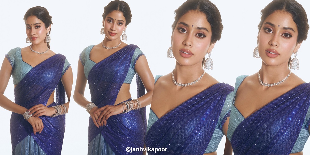 Janhvi Kapoor Devara Saree