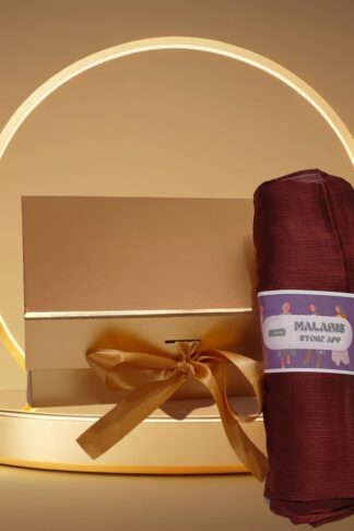 Bronze Muna Satin Stole Hijab