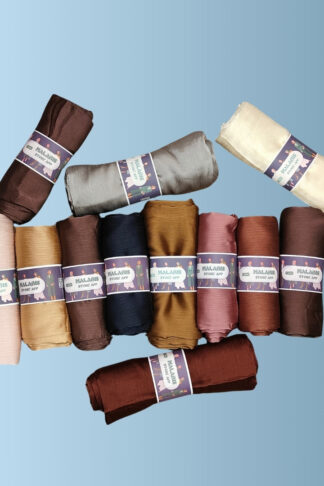 Muna Satin Bundle Hijab - Pack of 4 Hijab