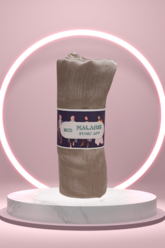 Desert Sand Indian Satin Hijab Stole