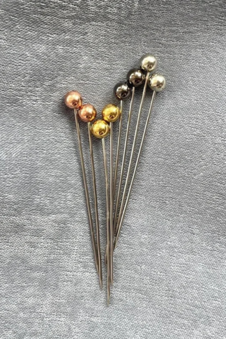 Metallic Pearl Hijab Pin Box